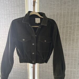 Army Green Corduroy Jacket